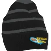 Striped Cuff Beanie - 24 hr