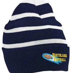 Striped Cuff Beanie - 24 hr