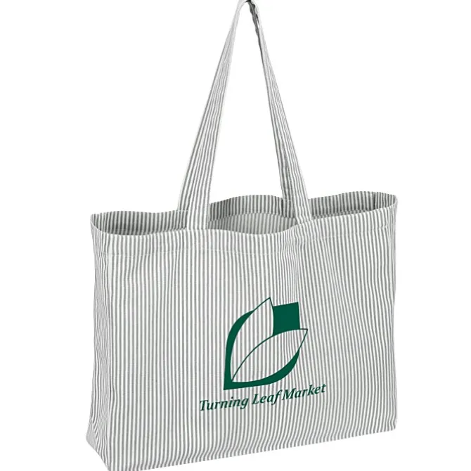 Striped Pacific Shopper Tote