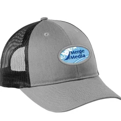 Structured Cotton Twill Trucker Cap - Full Color Patch - 24 hr