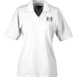 Superblend Johnny Collar Pique Polo - Ladies'