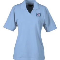 Superblend Johnny Collar Pique Polo - Ladies'