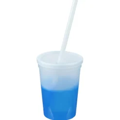 Super Kid Mood Stadium Cup with Straw - 12 oz - Healthy Habits
