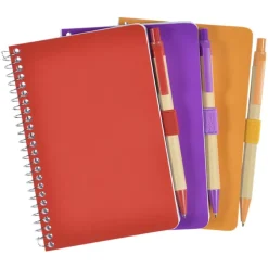 Tacoma Spiral Notebook with Pen - 6 inches x 4 inches