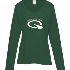 Team Favorite 4.5-oz V-Neck Long Sleeve T-Shirt - Ladies' - Screen