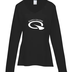Team Favorite 4.5-oz V-Neck Long Sleeve T-Shirt - Ladies' - Screen