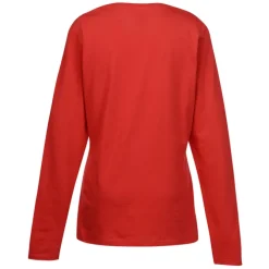 Team Favorite 4.5-oz V-Neck Long Sleeve T-Shirt - Ladies' - Screen