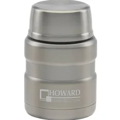 Thermos King Vacuum Food Jar - 16 oz - Laser Engraved - 24 hr