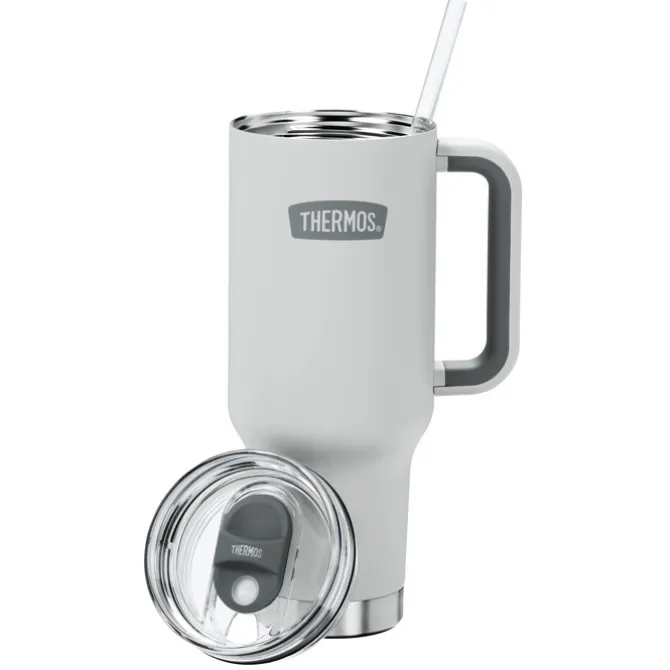 Thermos Vacuum Mug with Straw - 40 oz.