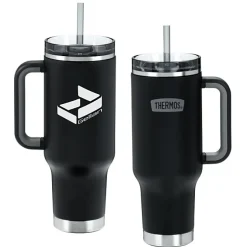 Thermos Vacuum Mug with Straw - 40 oz.