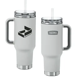 Thermos Vacuum Mug with Straw - 40 oz.