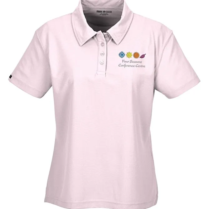 Titan Poly Waffle Performance Polo - Ladies'