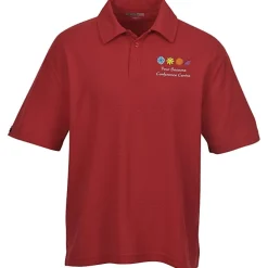 Titan Poly Waffle Performance Polo - Men's