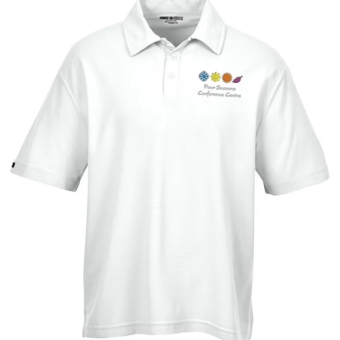 Titan Poly Waffle Performance Polo - Men's