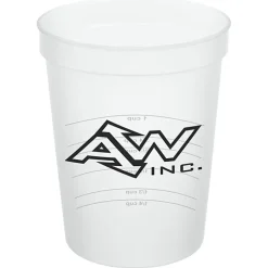 Translucent Stadium Cup with Measurements - 16 oz
