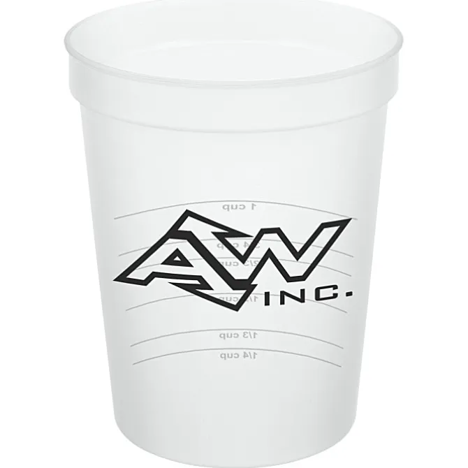 Translucent Stadium Cup with Measurements - 16 oz