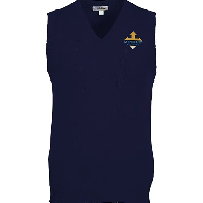 Tuf-Pil Plus Acrylic V-Neck Sweater Vest- Men's