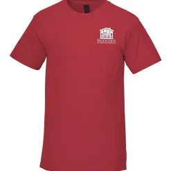 Tultex Heavyweight Jersey Pocket T-Shirt