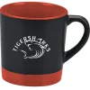 Two Tone Americano Coffee Mug - 12 oz. - 24 hr