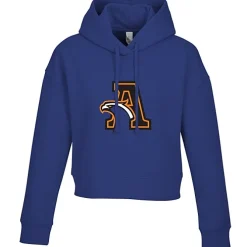 Ultimate 8.3-oz CVC Fleece Cropped Hoodie - Ladies' - Full Color