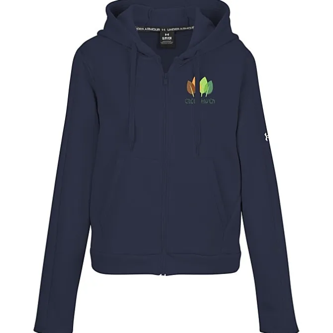 Under Armour Fleece Pro Full-Zip Hoodie - Ladies' - Embroidered