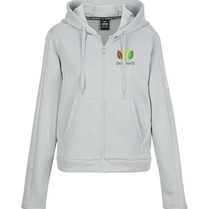 Under Armour Fleece Pro Full-Zip Hoodie - Ladies' - Embroidered