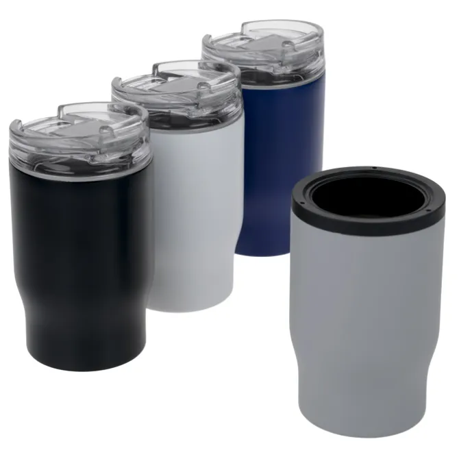 Urban Peak 3-in-1 Tumbler and Insulator - 12-oz Powder Coat - Laser Engraved
