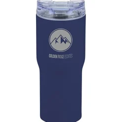 Urban Peak Vacuum Tumbler - 20 oz - Powder Coat - Laser Engraved