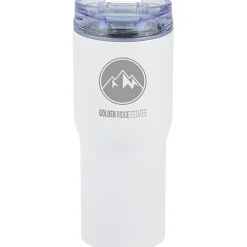 Urban Peak Vacuum Tumbler - 20 oz - Powder Coat - Laser Engraved