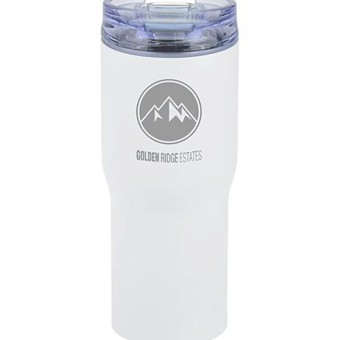 Urban Peak Vacuum Tumbler - 20 oz - Powder Coat - Laser Engraved