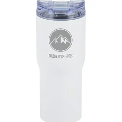 Urban Peak Vacuum Tumbler - 20 oz - Powder Coat - Laser Engraved