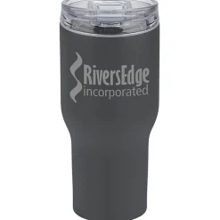 Urban Peak Vacuum Tumbler - 30 oz - Powder Coat - Laser Engraved