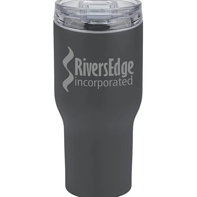 Urban Peak Vacuum Tumbler - 30 oz - Powder Coat - Laser Engraved