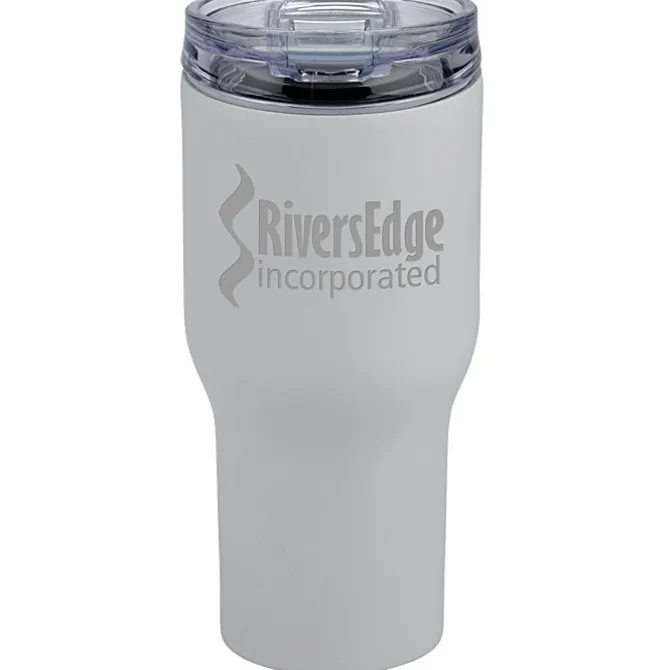 Urban Peak Vacuum Tumbler - 30 oz. - Powder Coat - Laser Engraved - 24 hr