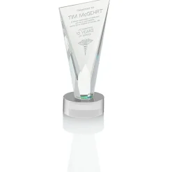 Valiant Crystal Award - 7 inches - 24 hr