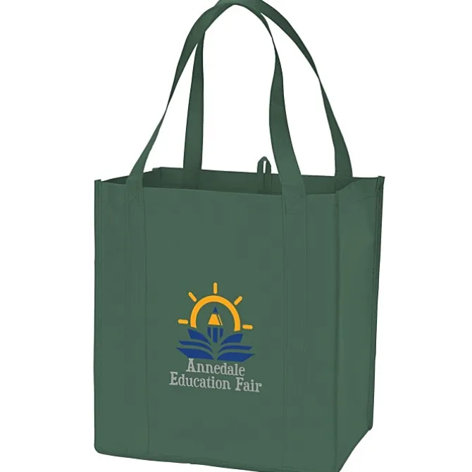 Value Grocery Tote - 13 inches x 12 inches - Full Color