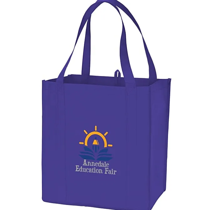 Value Grocery Tote - 13 inches x 12 inches - Full Color