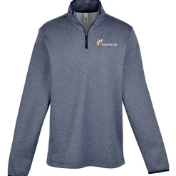 Venture Heathered Stripe 1/4-Zip Pullover - Men's