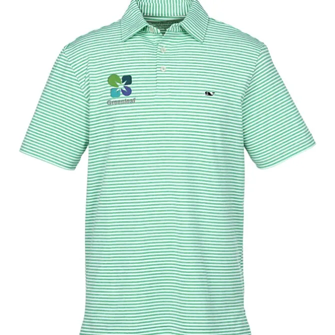 Vineyard Vines Heathered Winstead Sankaty Polo