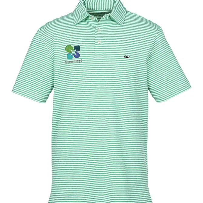 Vineyard Vines Heathered Winstead Sankaty Polo