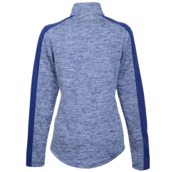 Voltage Colorblock 1/4-Zip Pullover - Ladies' - Embroidered