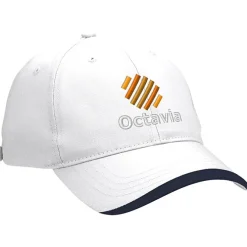 Wave Sandwich Cap with Face Mask Buttons