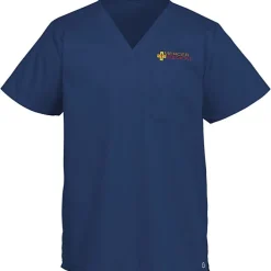 Wink Mechanical Stretch Chest Pocket V-Neck Top - Men's