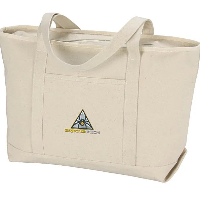 Yacht Tote - 14 inches x 24 inches - Embroidered