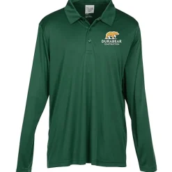 Zone Long Sleeve Performance Polo - Men's
