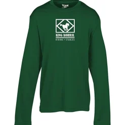 Zone Performance Long Sleeve Tee - Youth - Screen