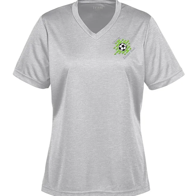 Zone Performance Tee - Ladies' - Heathers - Embroidered