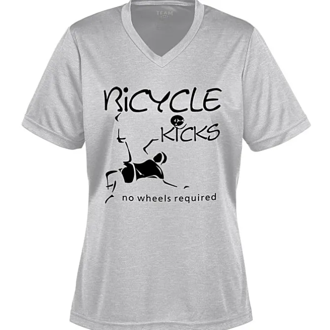 Zone Performance Tee - Ladies' - Heathers - Screen