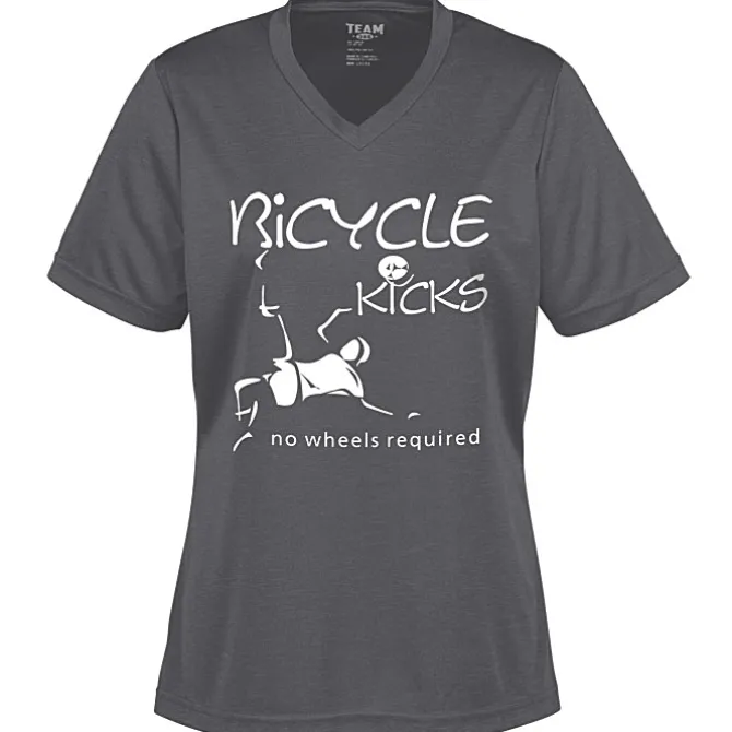 Zone Performance Tee - Ladies' - Heathers - Screen