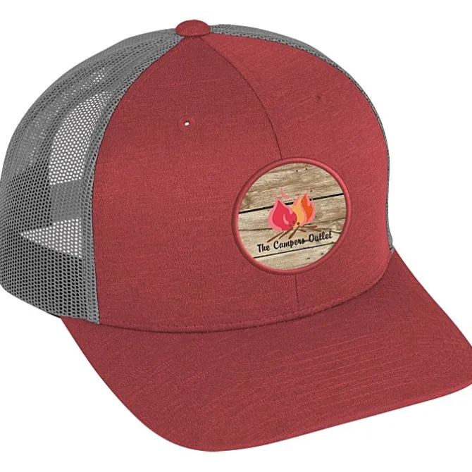 Zone Sonic Heather Trucker Cap - Full Color Patch